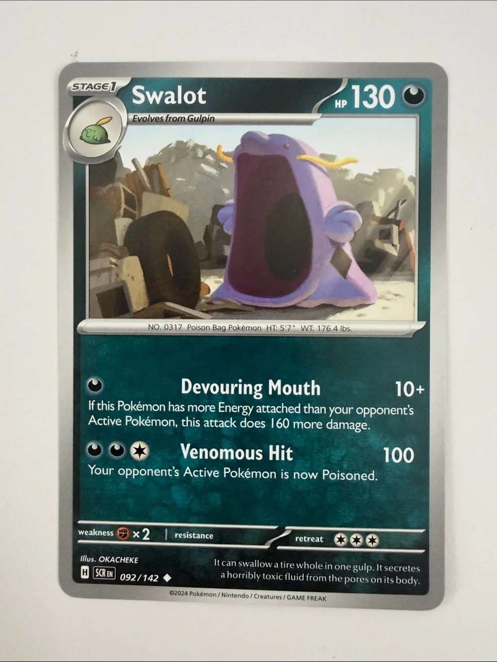☠️ Poison Pokémon Card Lot | Koffing Swalot Toxapex Malamar Mareanie ✨5/$25✨